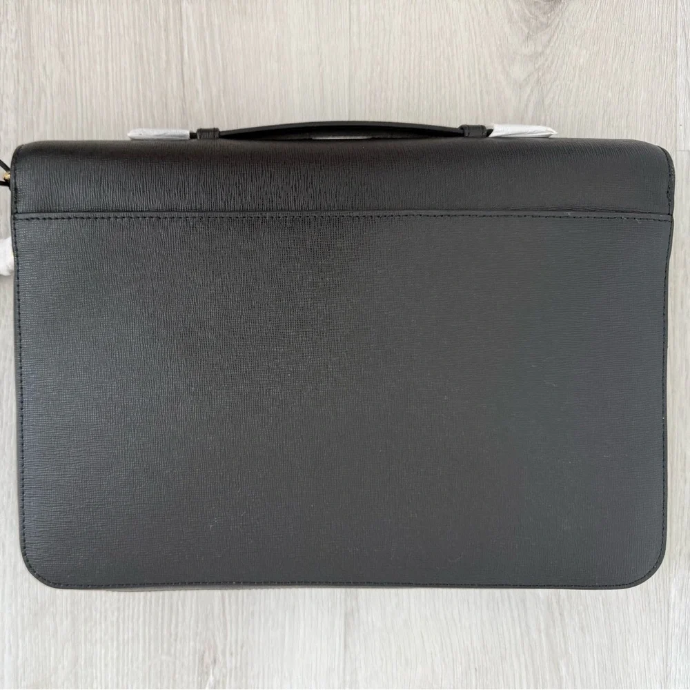 SKITS Black Tablet Case with Gold Hardware Accents